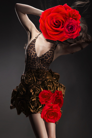 别墅会所服装店美女装饰画