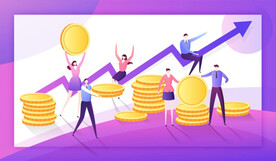 团队协作商业扁平插画系列