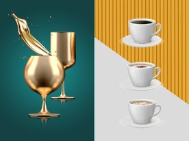 现代晶瓷酒杯咖啡杯饮餐厅装饰画