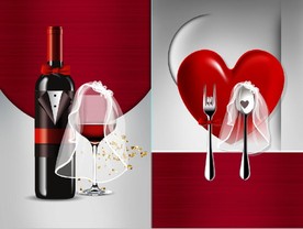 现代晶瓷酒杯餐具餐饮餐厅装饰画