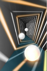 晶瓷光影3D空间玄关装饰画