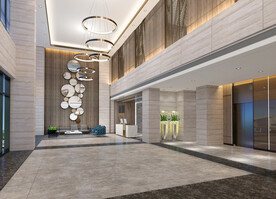 酒店大堂效果图