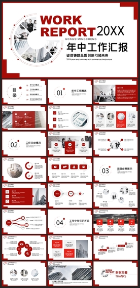 商务会议汇报项目介绍PPT