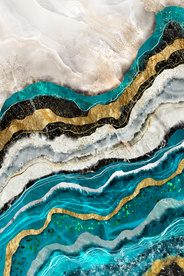 大理石纹理装饰画