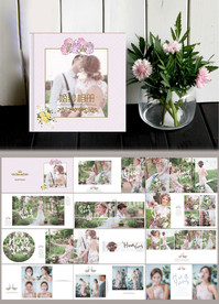 清新婚礼相册 花样年华