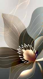 新中式荷花玄关