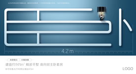 地产价值点海报