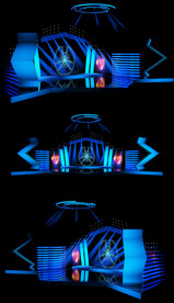 企业发布会舞台max模型