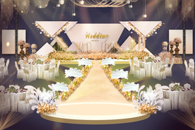 香槟色婚礼现场