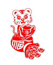 虎年剪纸