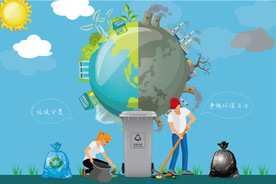垃圾分类环保海报