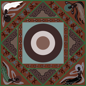 敦煌莫高窟壁画251窟藻井