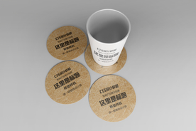 高端杯垫设计样机