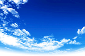 蓝天白云