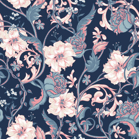 大牌花型 数码印花