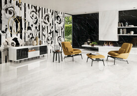 现代意式 瓷砖岩板效果图