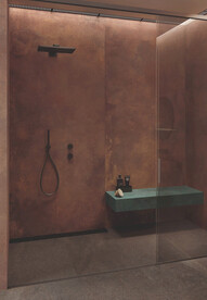 现代意式 瓷砖岩板效果图