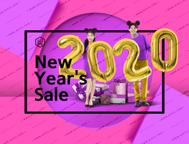 锐系列购物促销海报