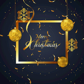 圣诞节元素插画设计