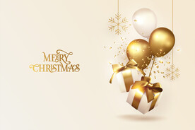 圣诞节元素插画设计