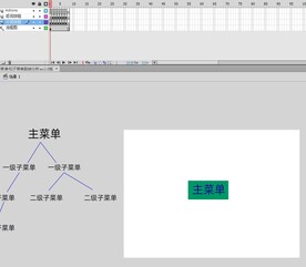 主菜单和子菜单跳转分析as2