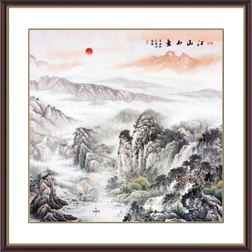 国画山水