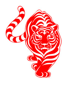 虎年剪纸