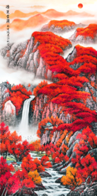 装饰画鸿运当头