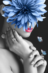 会所美女装饰画