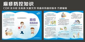麻疹防控知识三折页