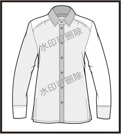 服装设计连衣裙女装款式衬衫T恤