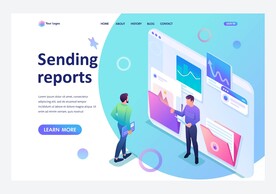 国外矢量现代科技社交APP系列