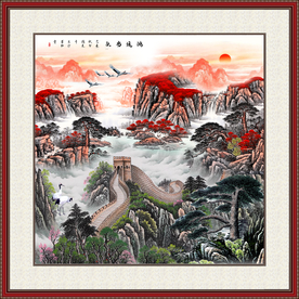长城风景画