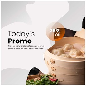 早餐生煎烧麦海报