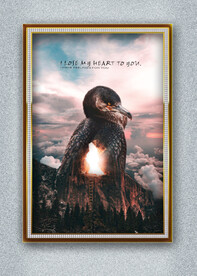 创意复古酒店艺术装饰画