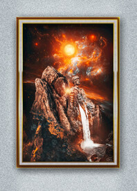 创意复古酒店艺术装饰画