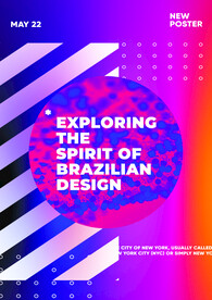 液态流动炫酷几何质感海报系列