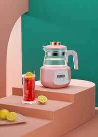 养生壶C4D建模渲染模型工程