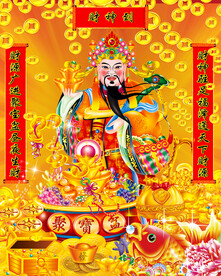 财神到  文财神  财神爷