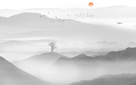 新中式水墨山水