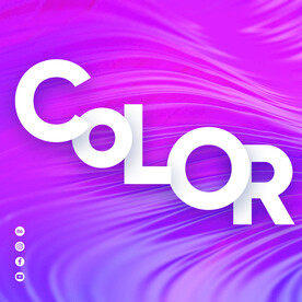 高级幻彩流体高饱和质感海报系列