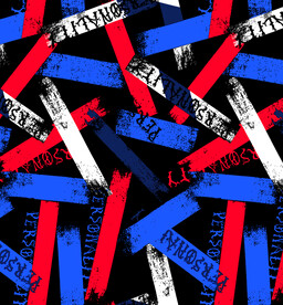 卡通 几何 字母