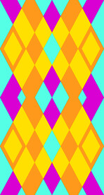 卡通  几何   菱形格