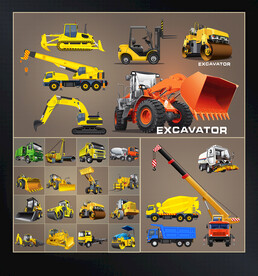 矢量基建工程机械系列