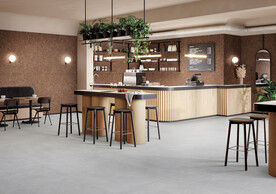 仿古砖瓷砖空间效果图