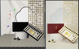 养生护肤品C4D场景