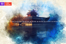 北京紫禁城角楼