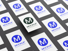 名片卡片logo样机