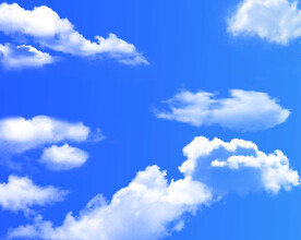 蓝天白云