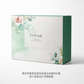 精品包装盒设计平面图